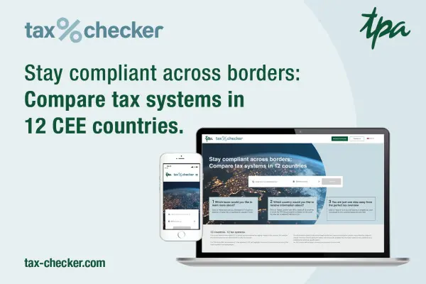 Predstavujeme Tax Checker: Jednoduchá orientácia v oblasti daní v SVE regióne